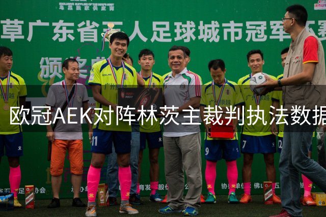 欧冠AEK对阵林茨主裁判执法数据：近20场85张黄牌