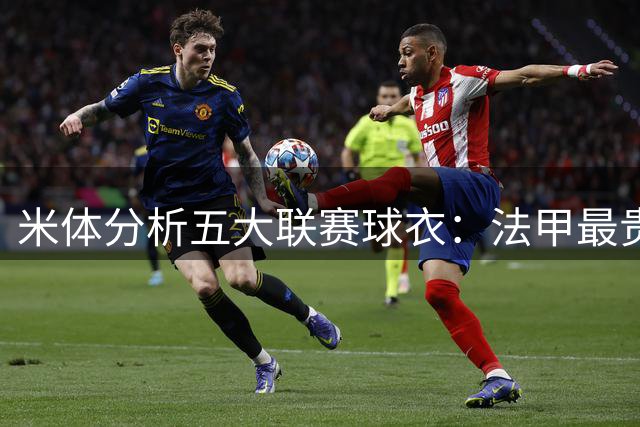 米体分析五大联赛球衣：法甲最贵，英超近10年涨幅最高